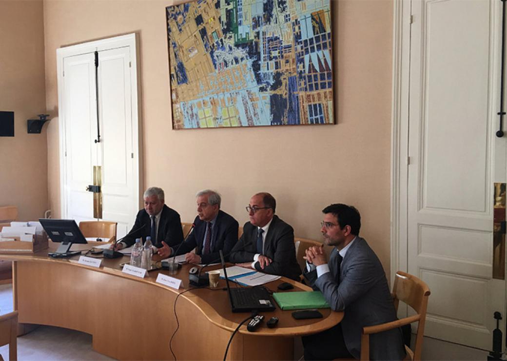 Présentation à la presse du rapport sur l'adaptation de la France au dérèglement climatique à l’horizon 2050