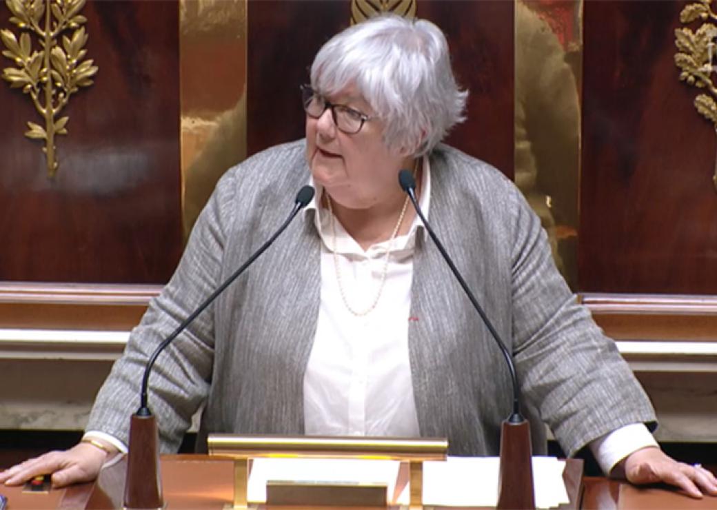 J. Gourault à l'Assemblée nationale