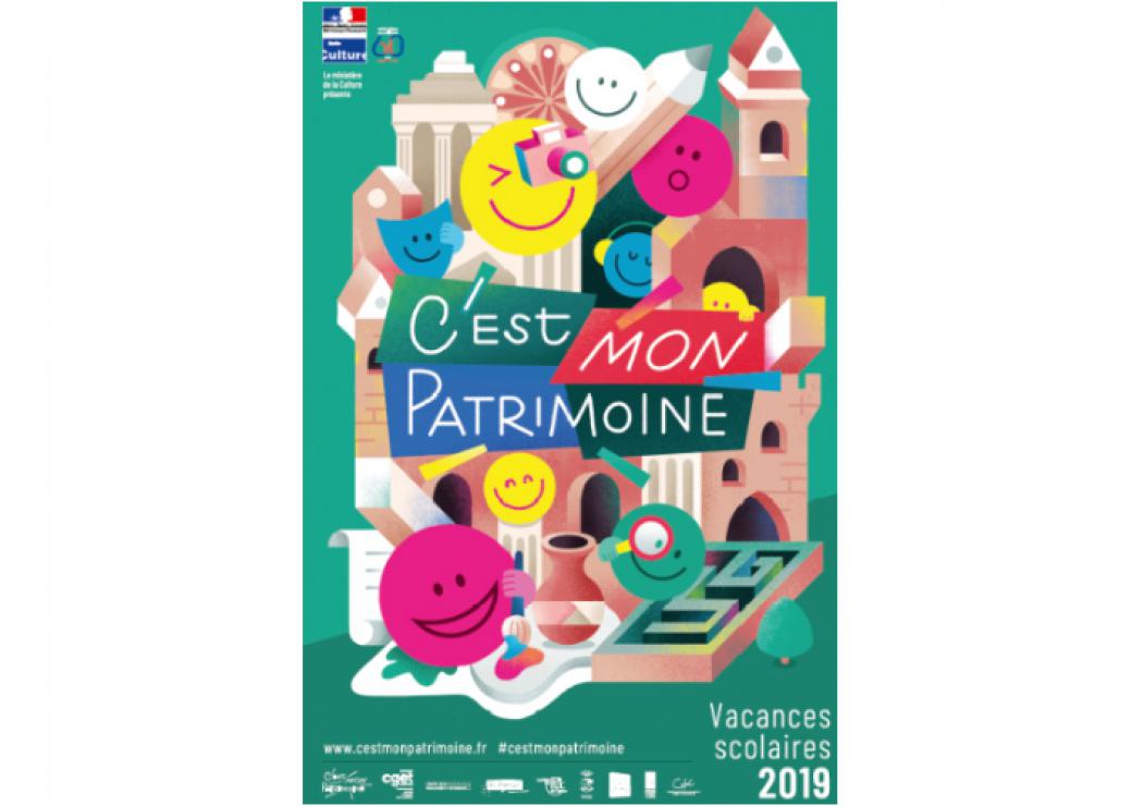 c'est mon patrimoine affiche