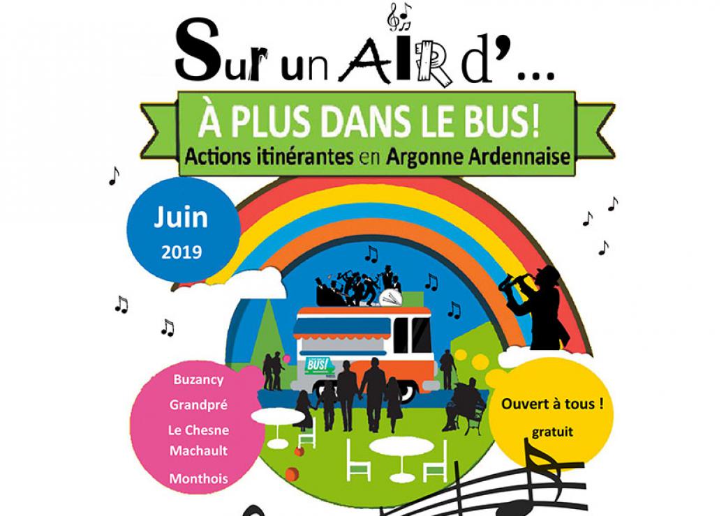 Affiche du bus itinérant