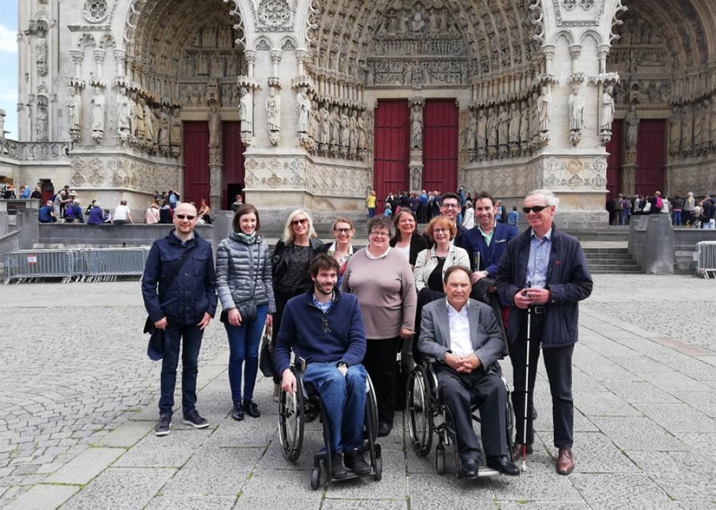 Délégation au nom de la Communauté urbaine de Dunkerque à Amiens pour l'obtention du label Destination pour tous auquel notre agglomération va prétendre en 2020