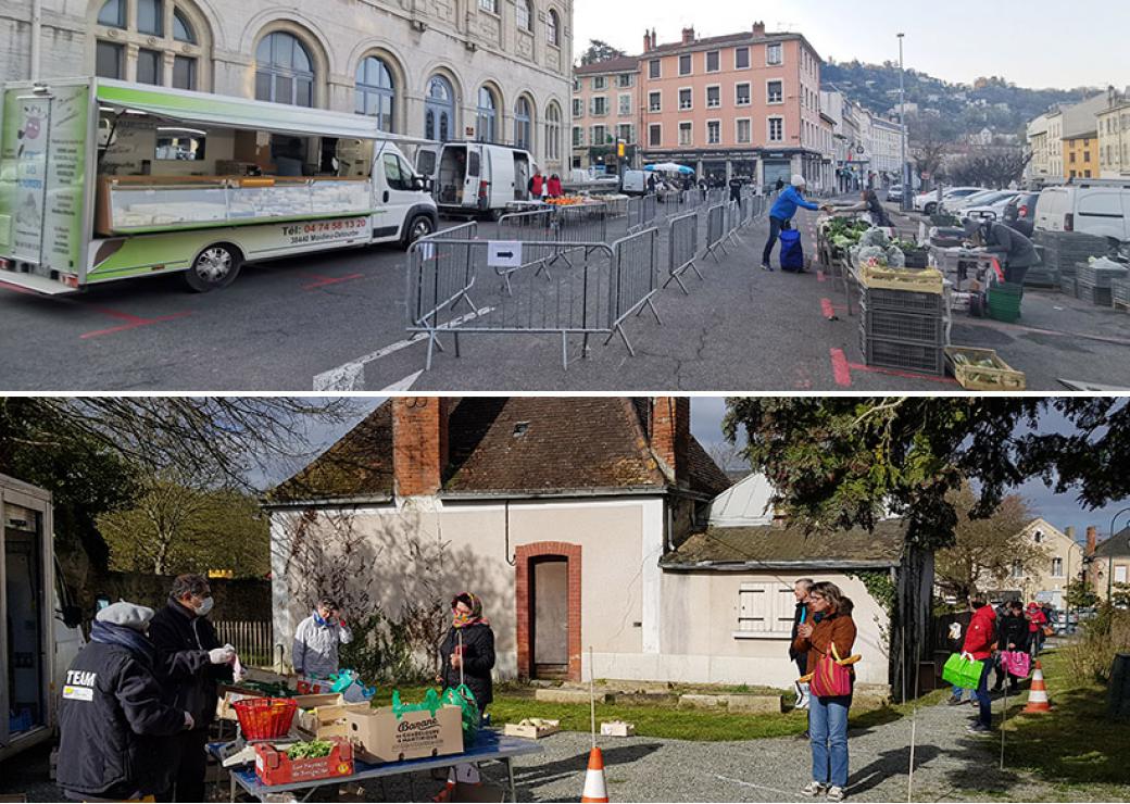 Alternatives de vente de produits frais