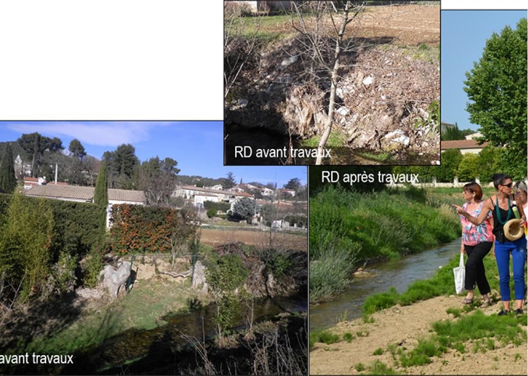 Auriol réhabilite une rivière urbaine