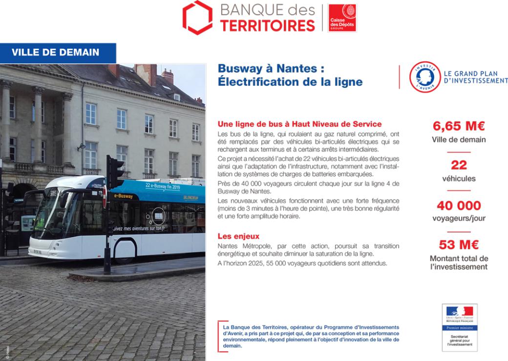 Busway à Nantes