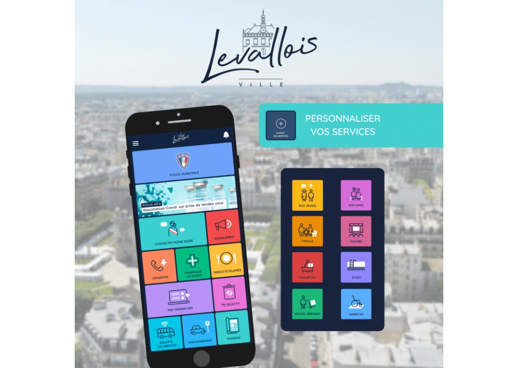 visuel app Levallois&moi