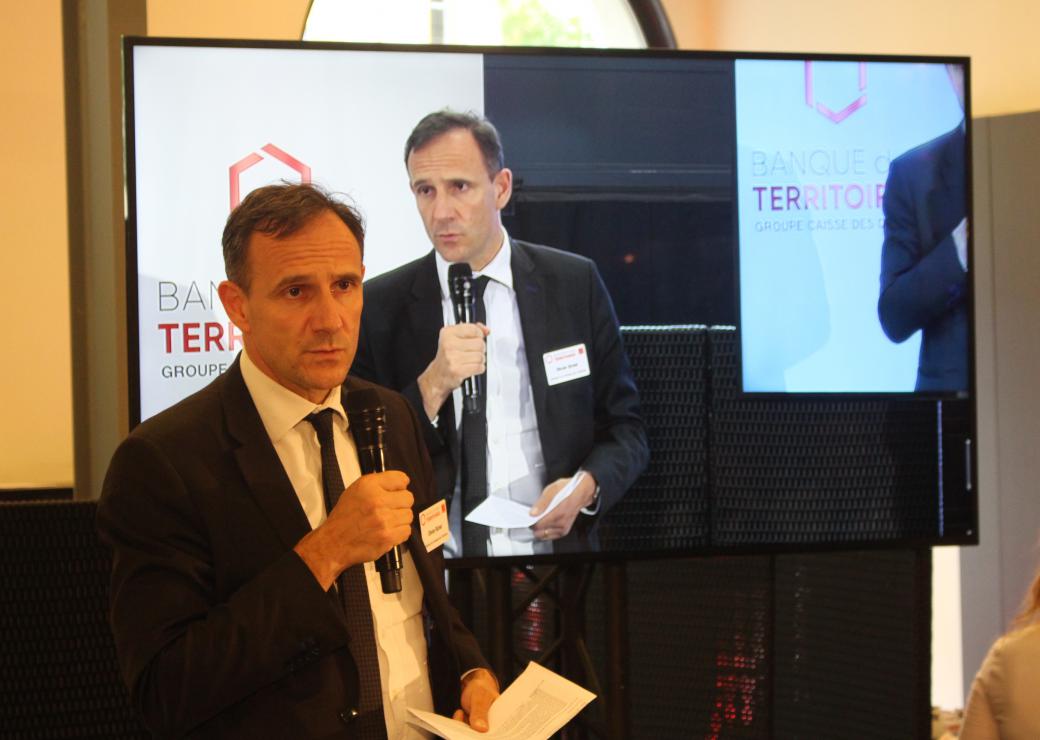 Inauguration de la Banque des Territoires à Grenoble