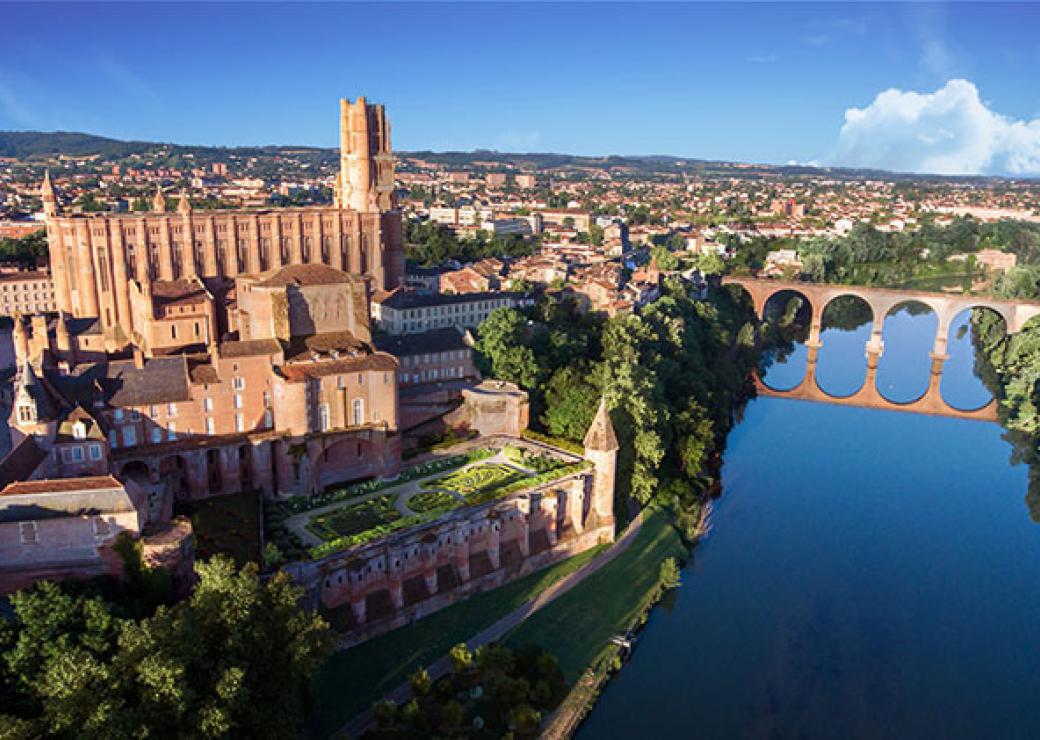 Albi vue aerienne