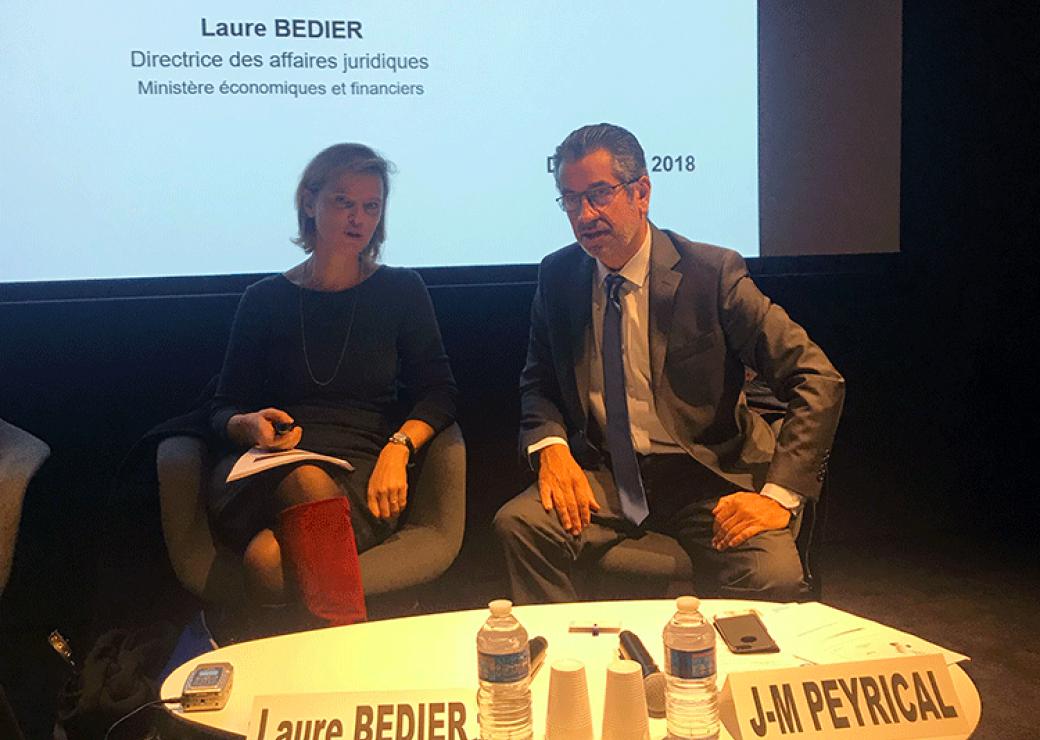 Laure Bédier et Jean-Marc Peyrical