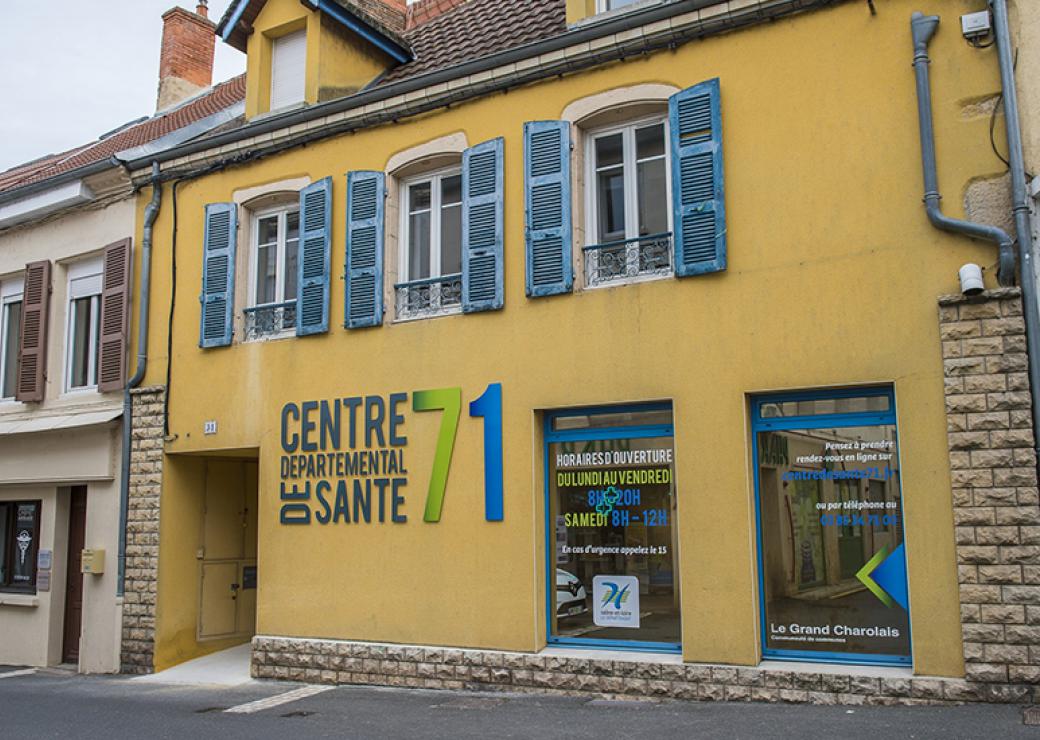 Inauguration du centre de santé Digoin en Saone et Loire