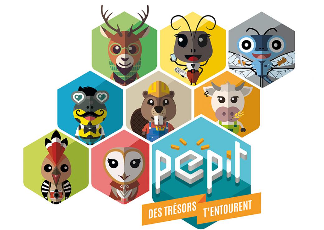 Le jeu PÉPIT a été créé par le CAUE de l’Allier
