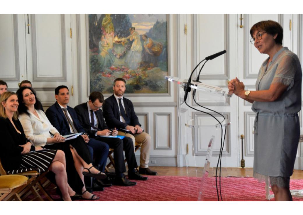 Girardin et Runacher remise du rapport