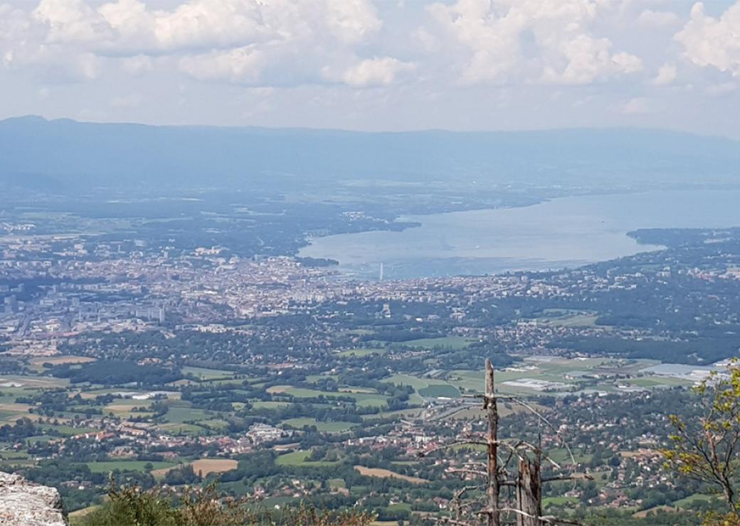 Zones transfrontalières Lac Léman Genève Suisse France 