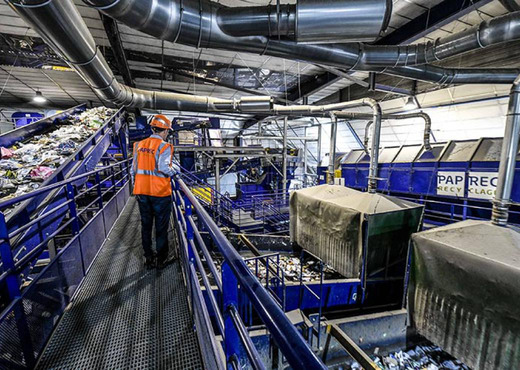 recyclage de déchets