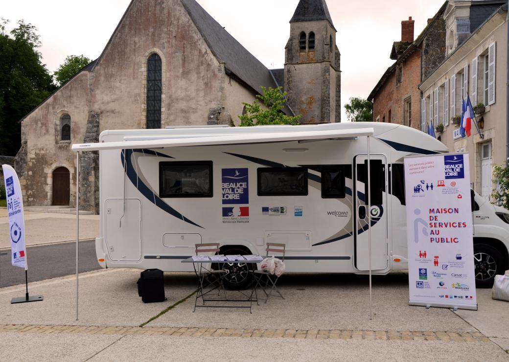 Maison de Services au Public itinérante en Beauce Val de Loire