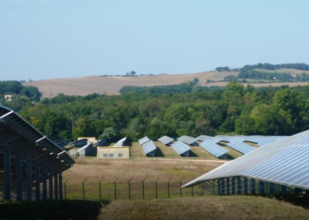 Ferme photovoltaïque de Miradoux