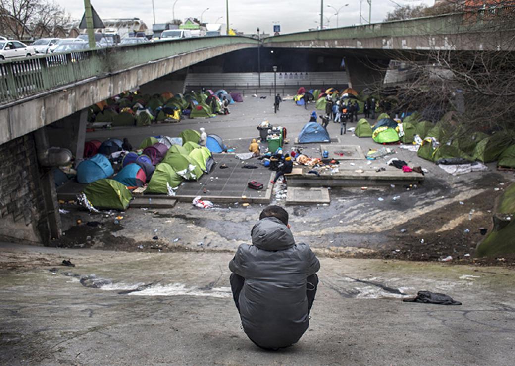 campement migrant