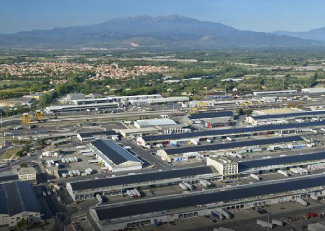 Centrale photovoltaïque Saint-Charles International à Perpignan