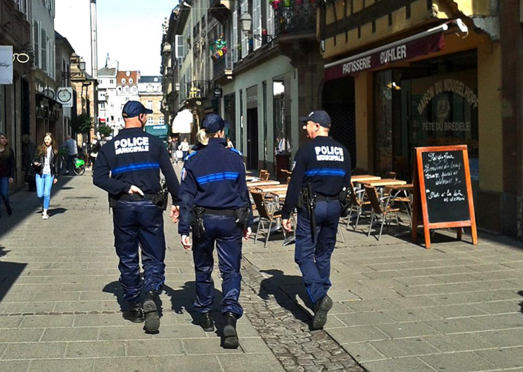  Policiers municipaux à Strasbourg