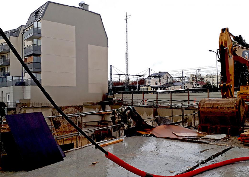 Construction de logements à Villejuif