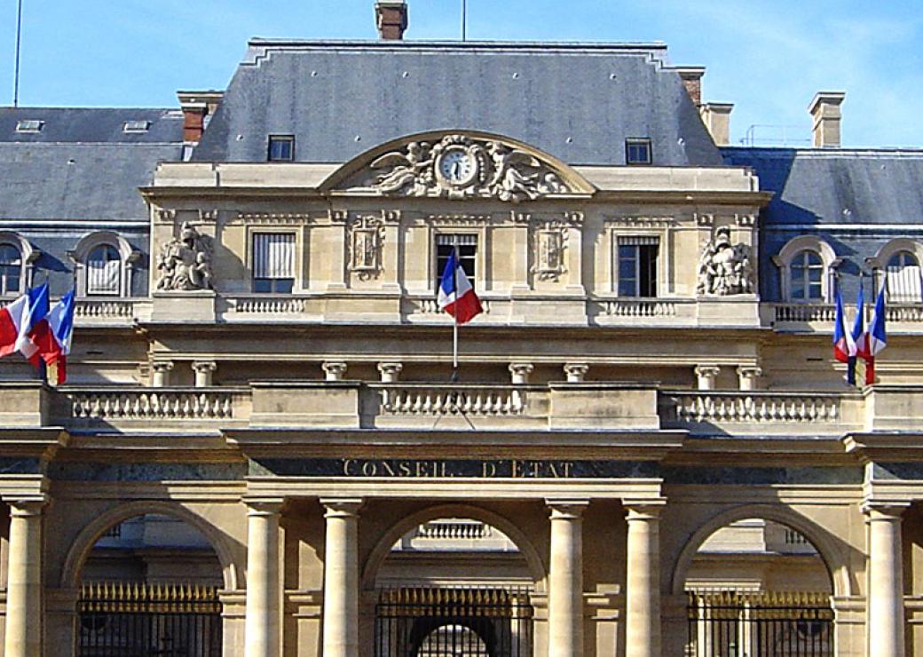 Conseil d'état à Paris