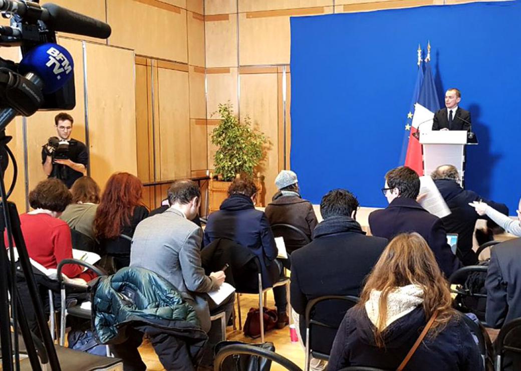  Conférence de presse d’Olivier Dussopt sur la  pénibilité dans la fonction publique
