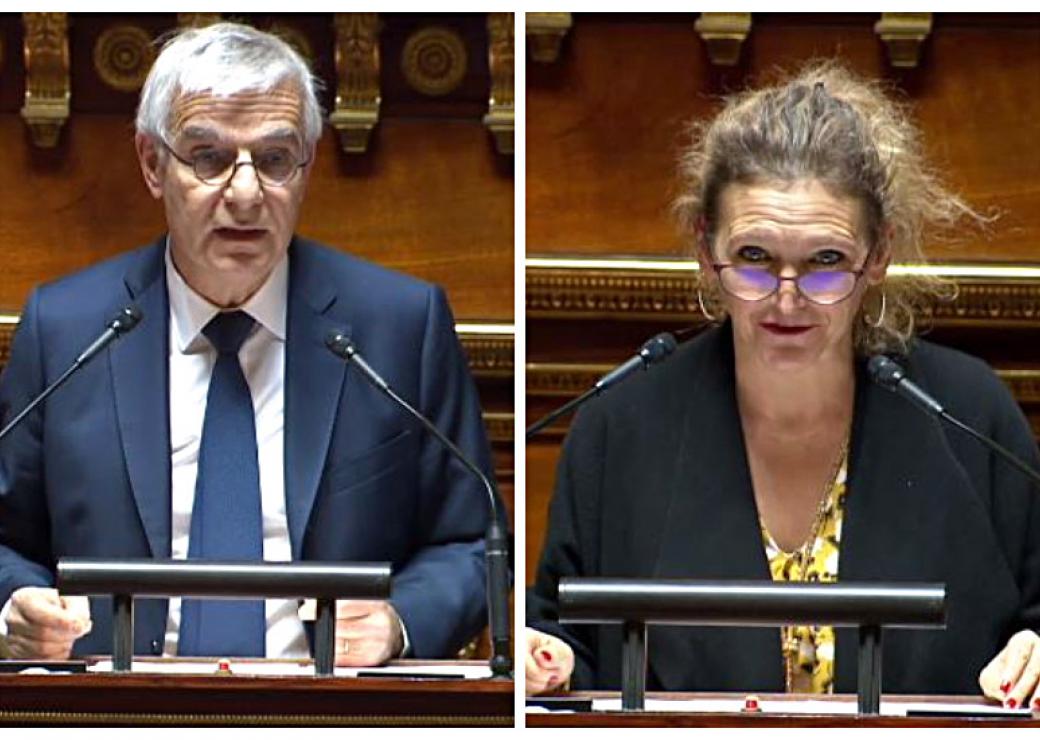 Au sénat 