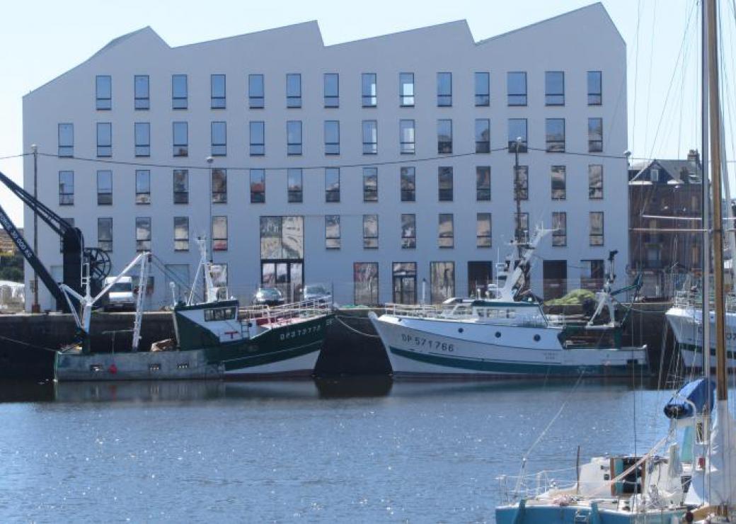 Quai du Tonkin à Dieppe