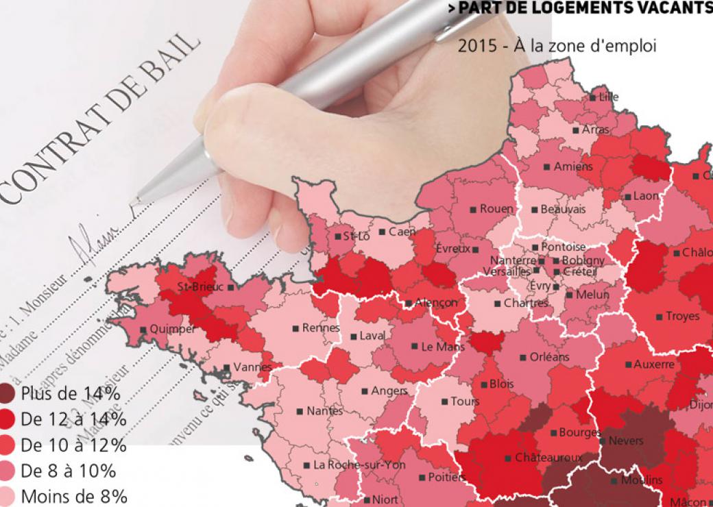 Près de 10% des logements privés sont vacants, le gouvernement lance un