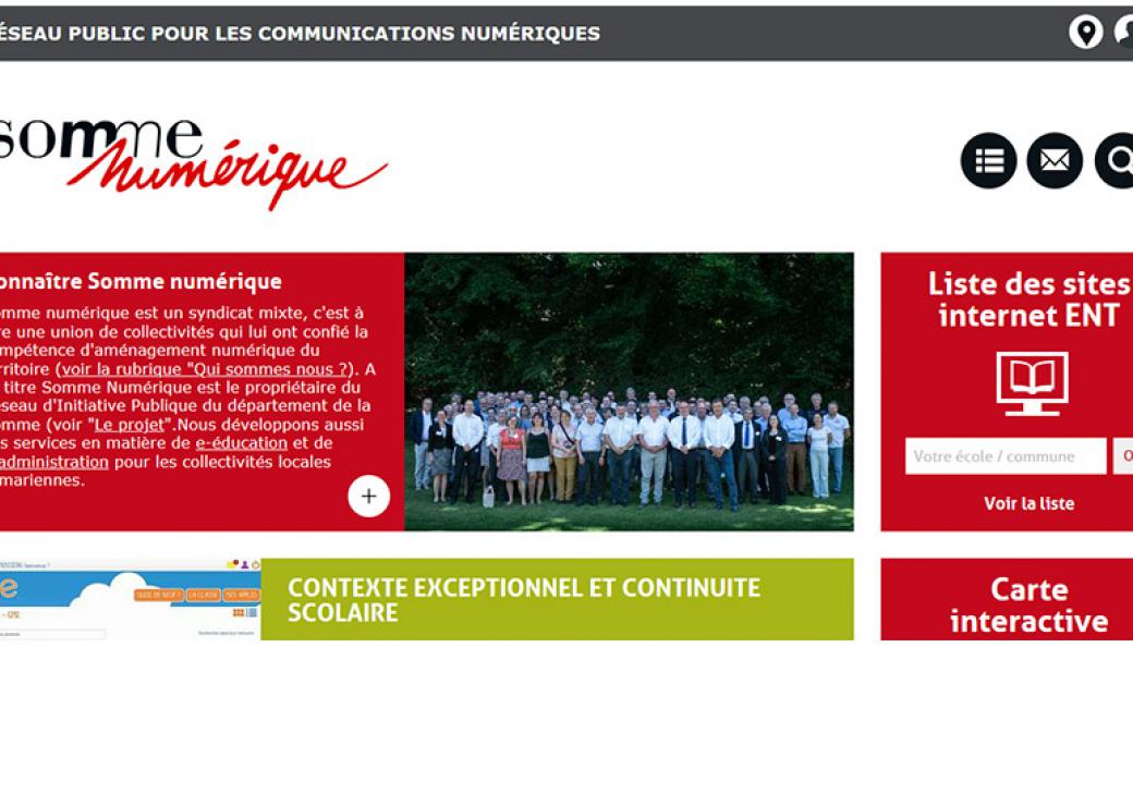 Portail Somme numérique