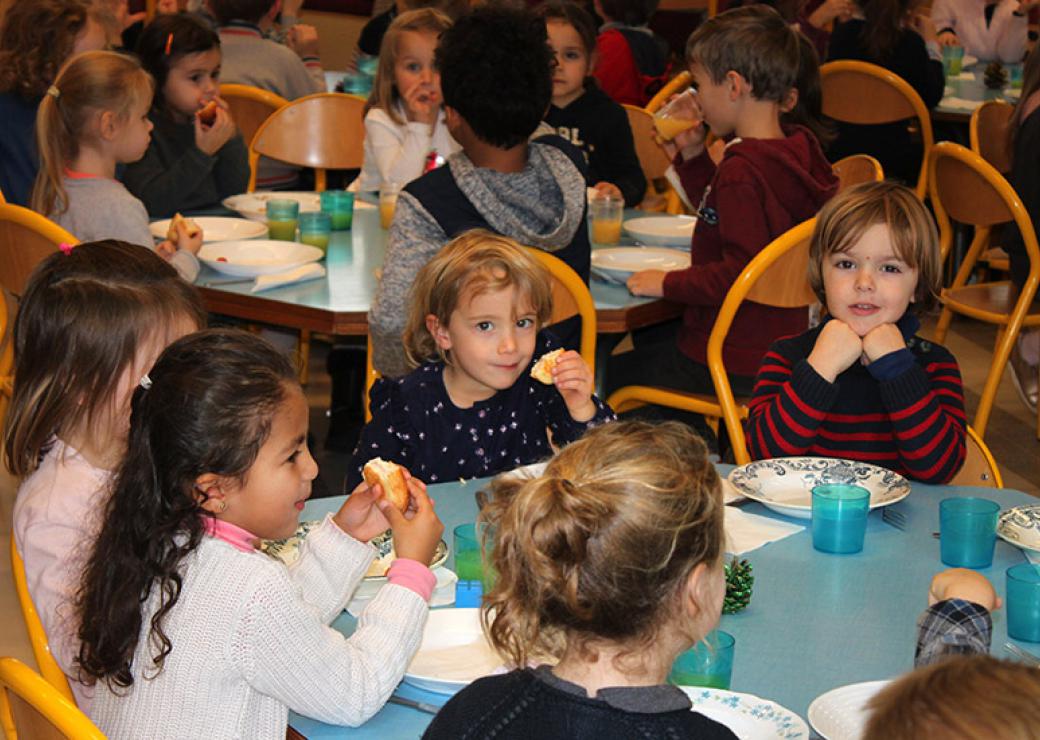 enfants cantine