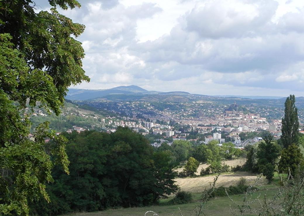 vue aerienne Commune du Puy-en-Velay