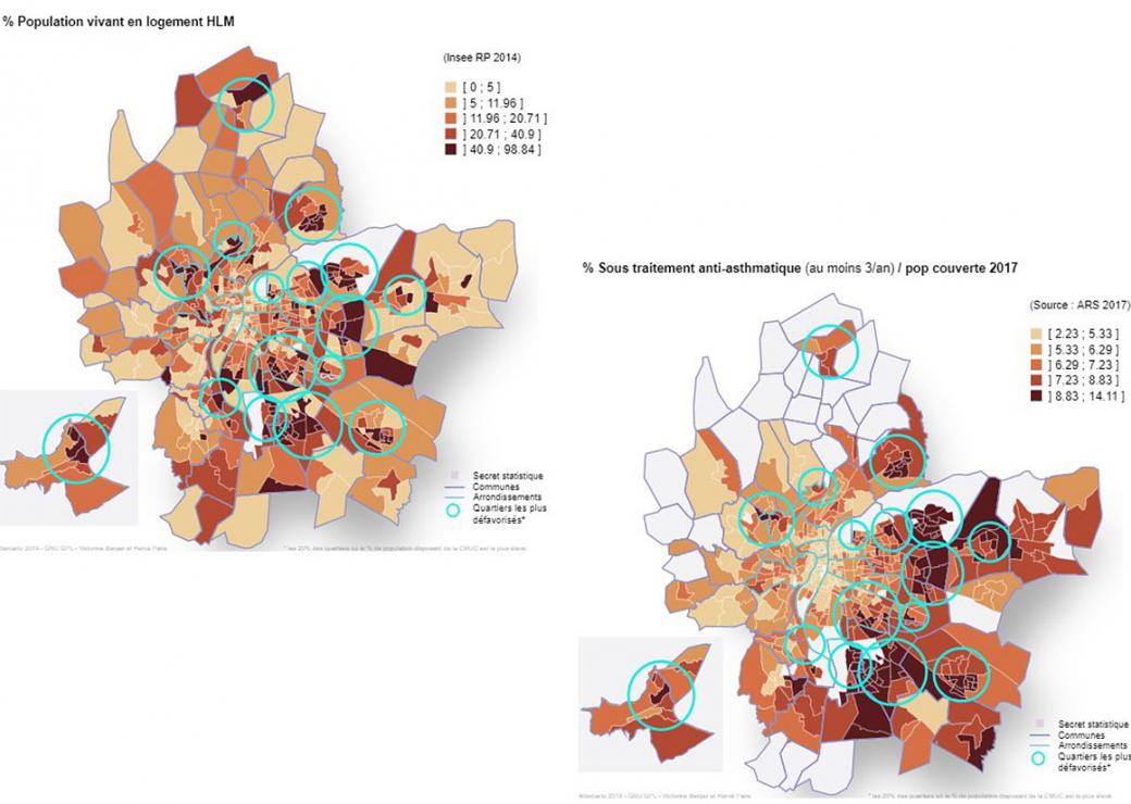 carte covid hlm