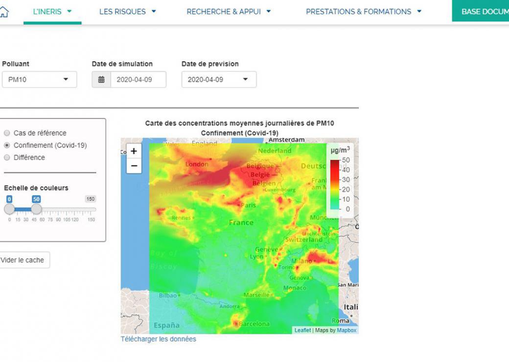 Carte Ineris