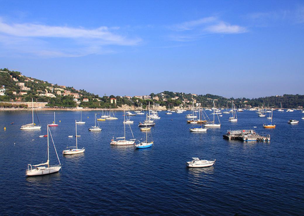 Bateaux en mouillage