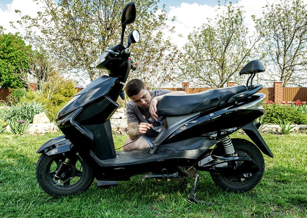 Scooter électrique