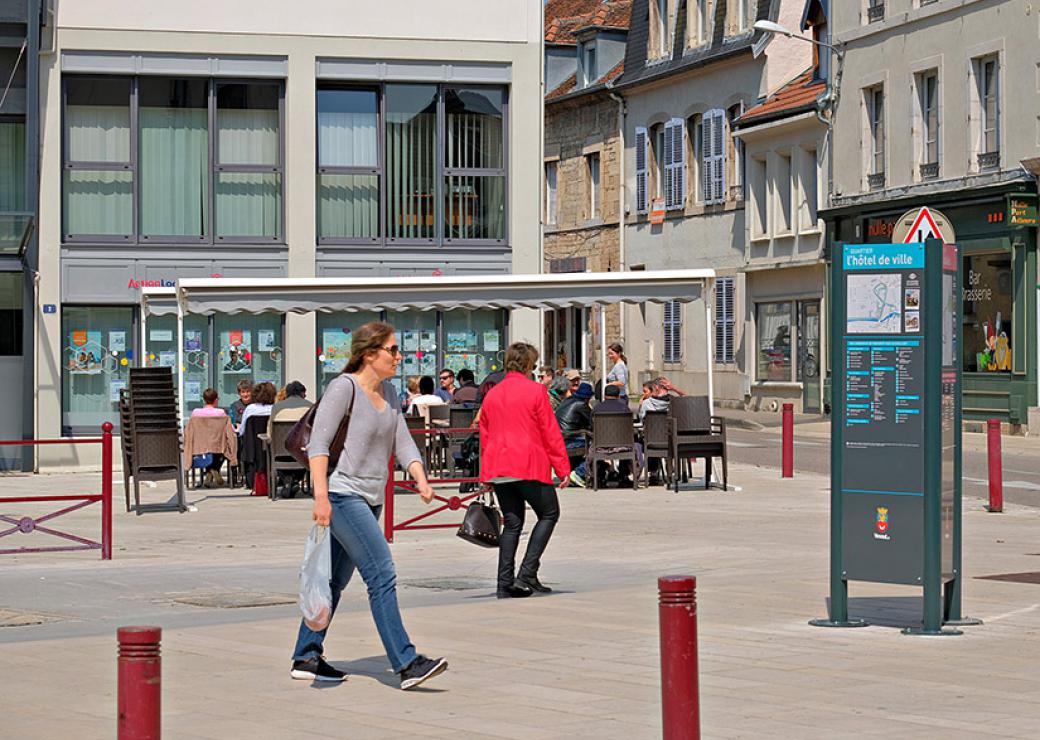 Analyse de la fréquentation du cœur de ville à Vesoul