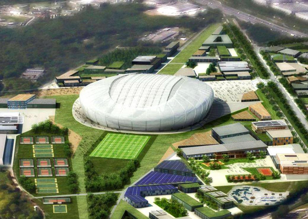 Projet de stade en Essone