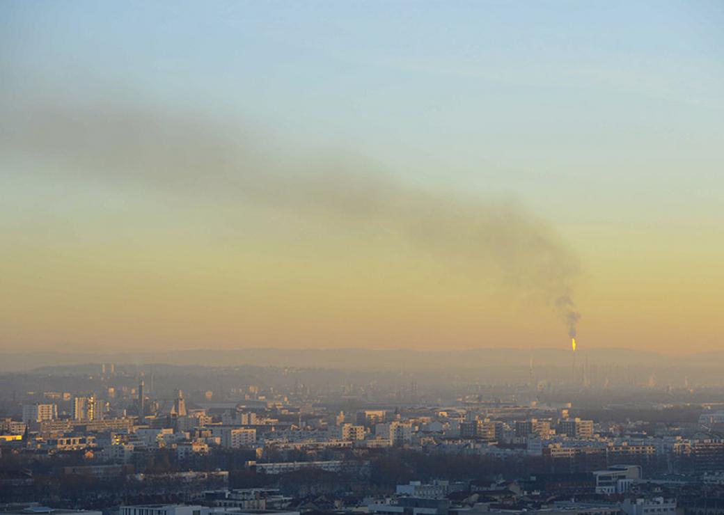 Pollution de l'air Lyon