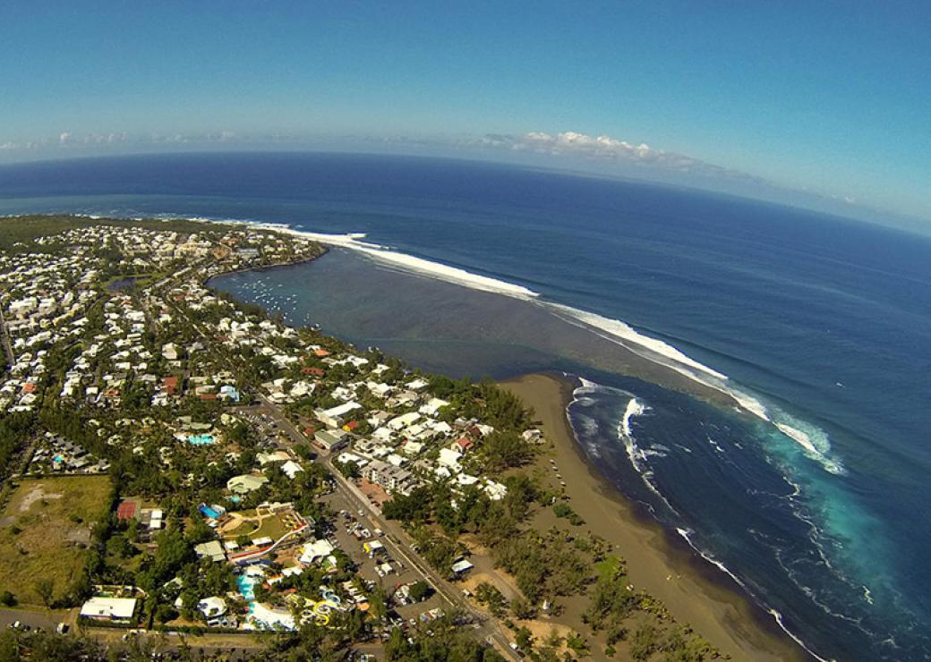 Lagon de l'Etang-salé à la Réunion