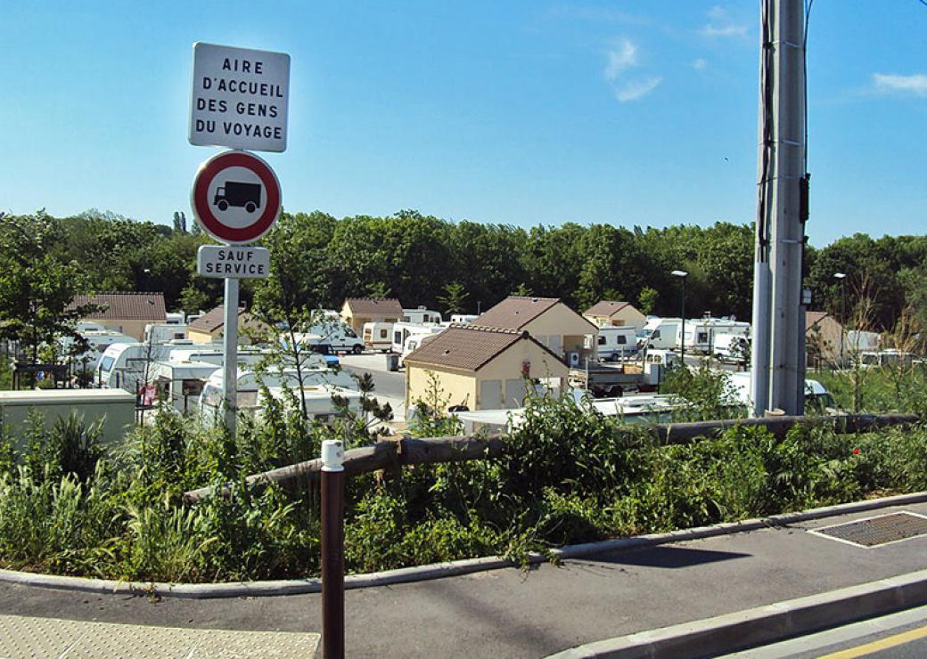 Aire d'accueil des gens du voyage