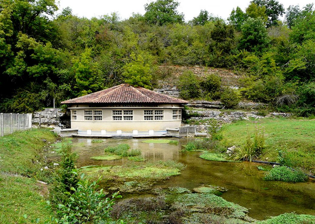 Captage d'eau en Dordogne