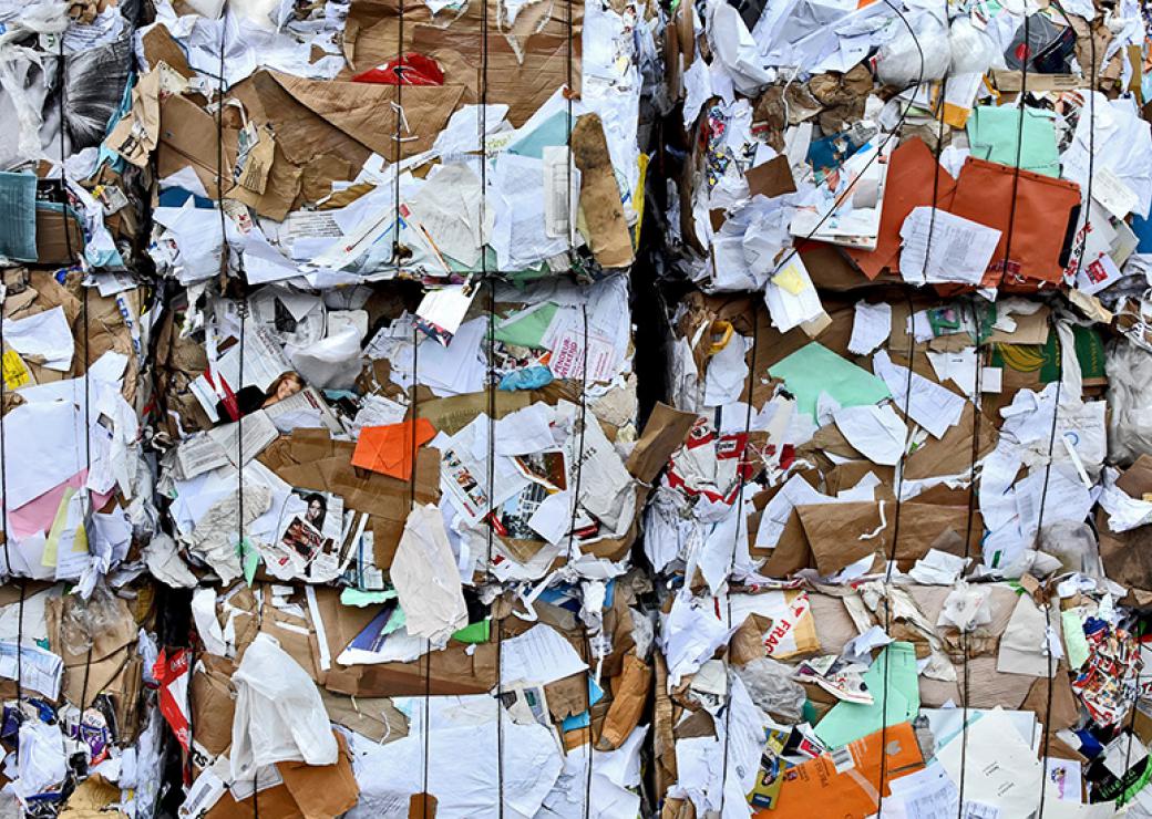 Les filières locales de recyclage de papiers