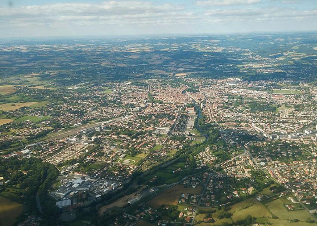 Vue aérienne