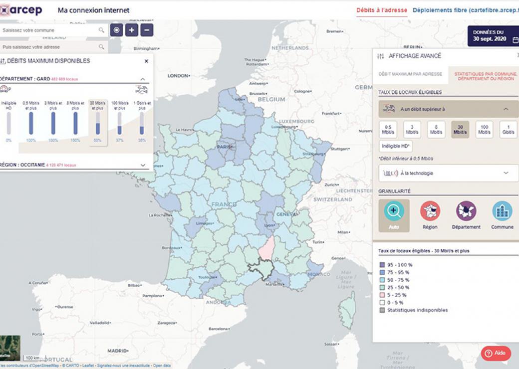 Avec Ma connexion internet, l'Arcep joue la carte de la transparence des débits