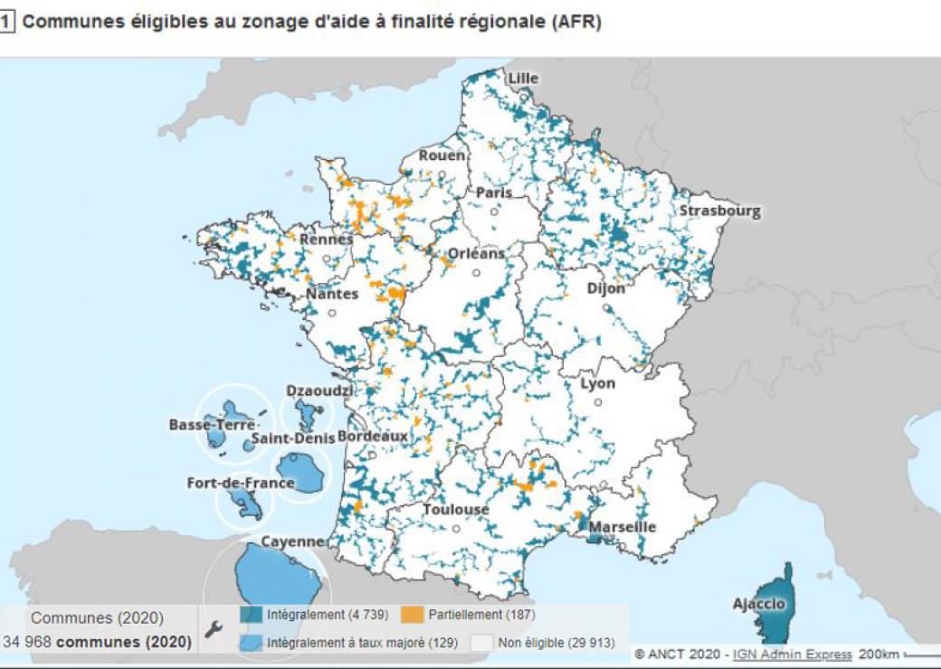 Aides à finalité régionale