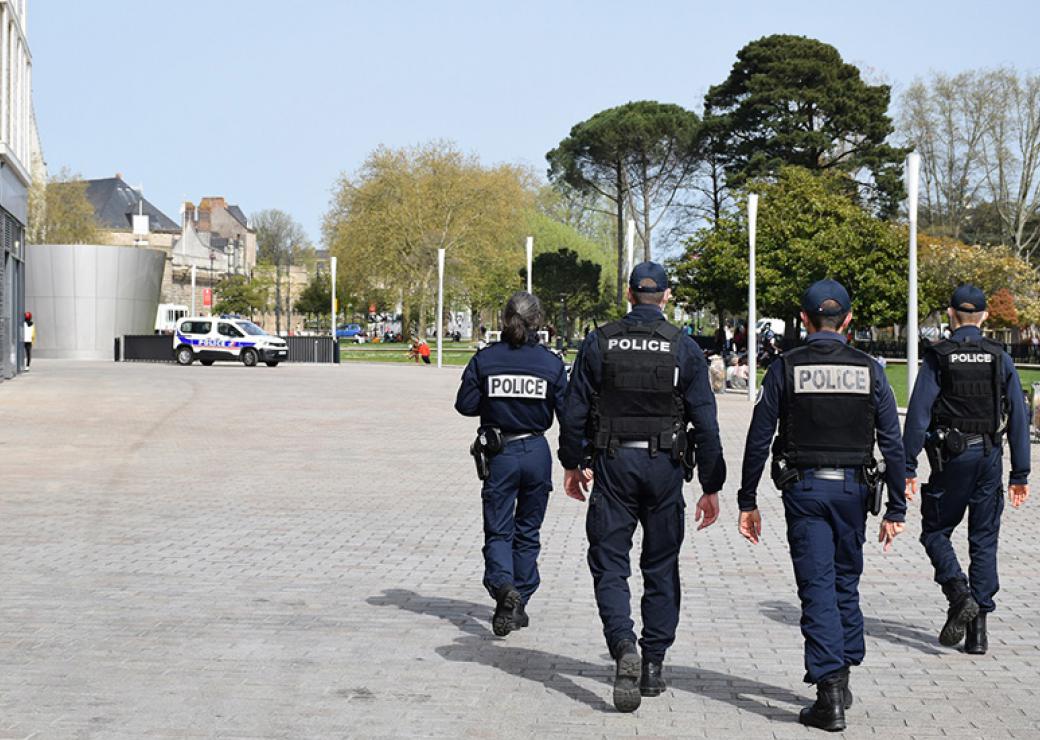 Patrouille police nationale