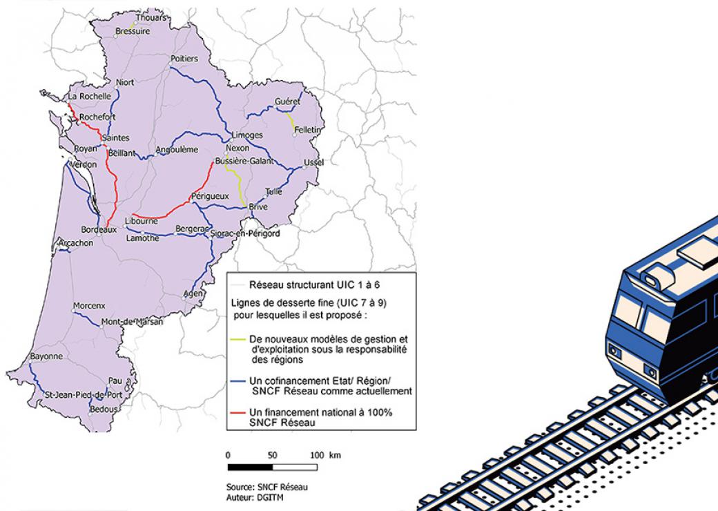 Nouvelle-Aquitaine : 1,5 milliard d'euros pour pérenniser 21 petites lignes ferroviaires