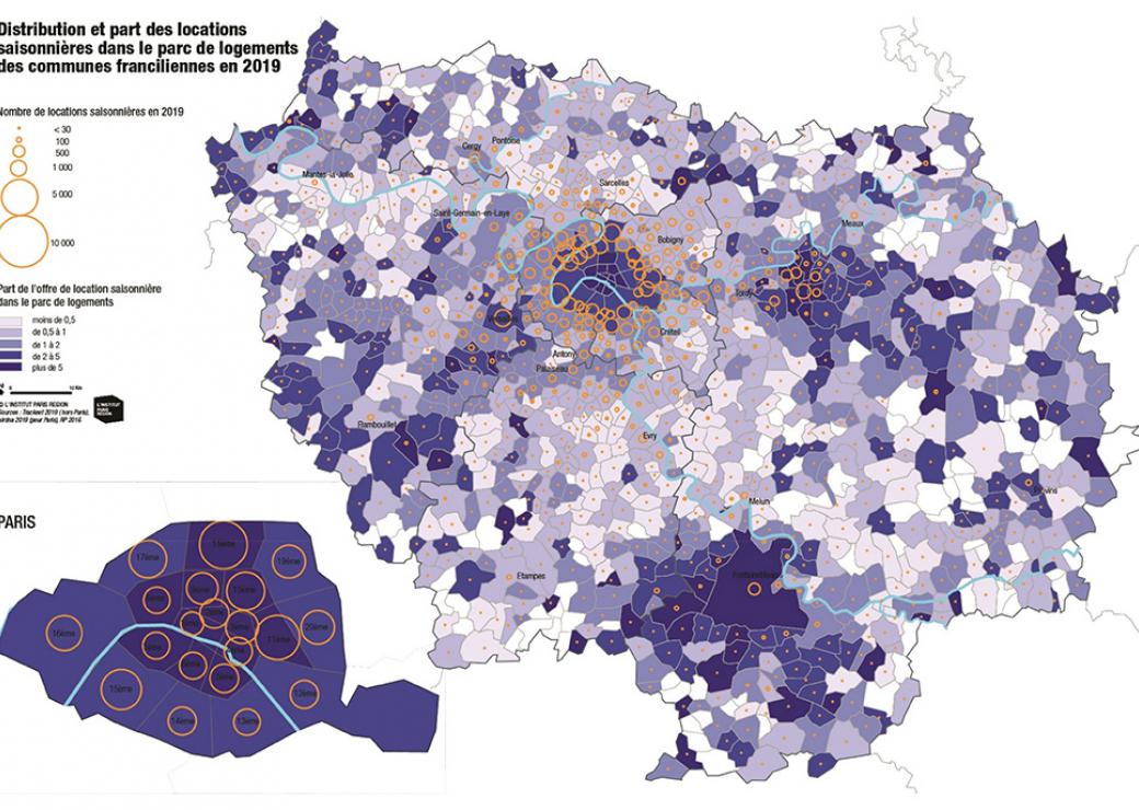 Carte locations saisonnières 