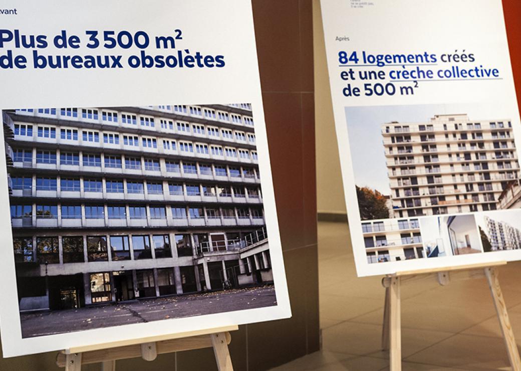 Transformation de bureaux en logements