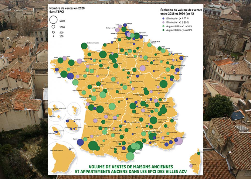 Immobilier en 2020 : les villes moyennes ont tiré leur épingle du jeu